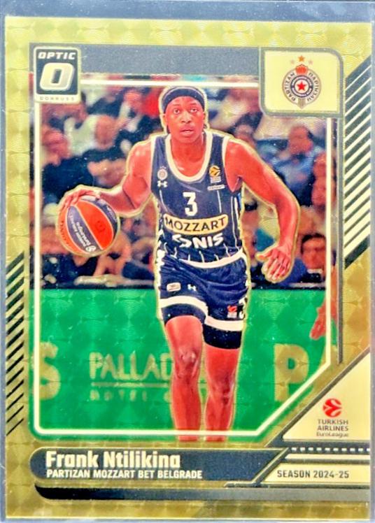 Frank Ntilikina [Gold Vinyl Optic] #34