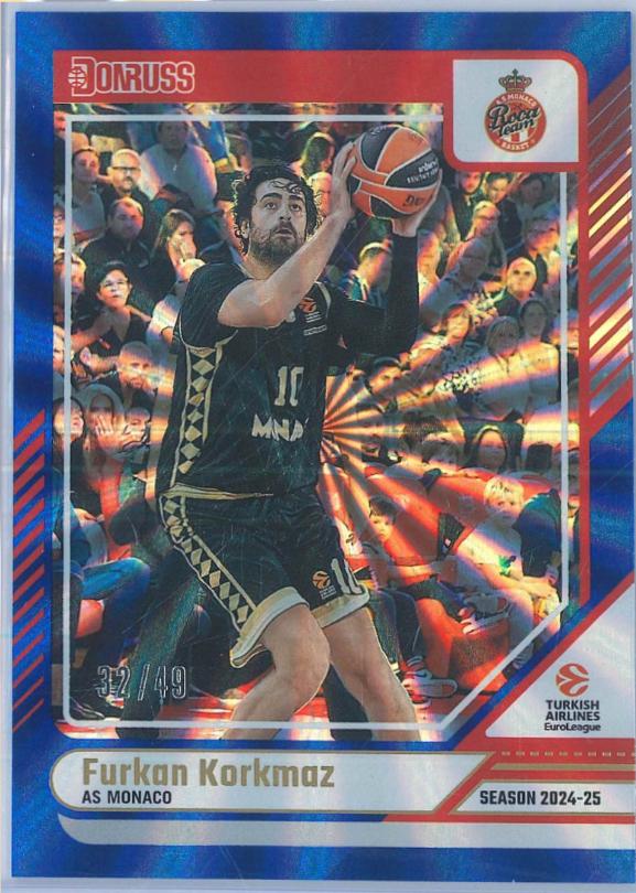 Furkan Korkmaz [Holo Blue Laser] #147