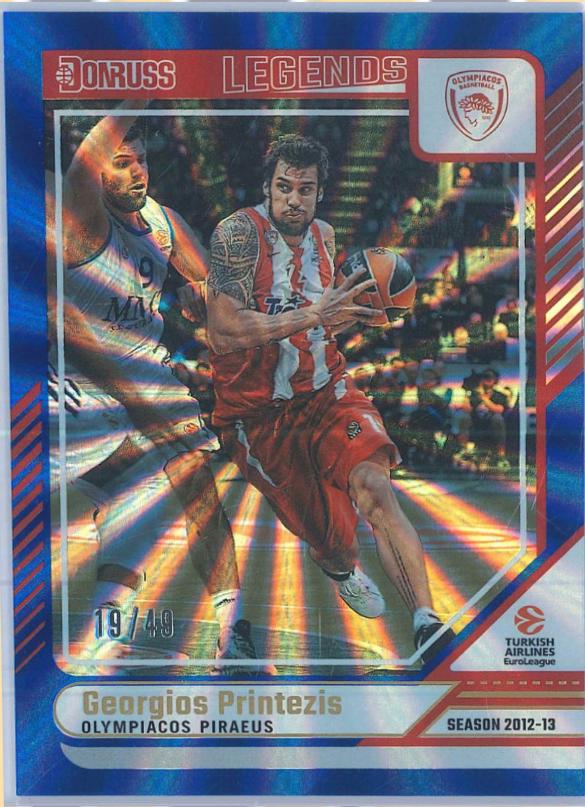 Georgios Printezis [Holo Blue Laser] #185