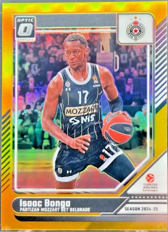 Isaac Bonga [Gold Optic] #138