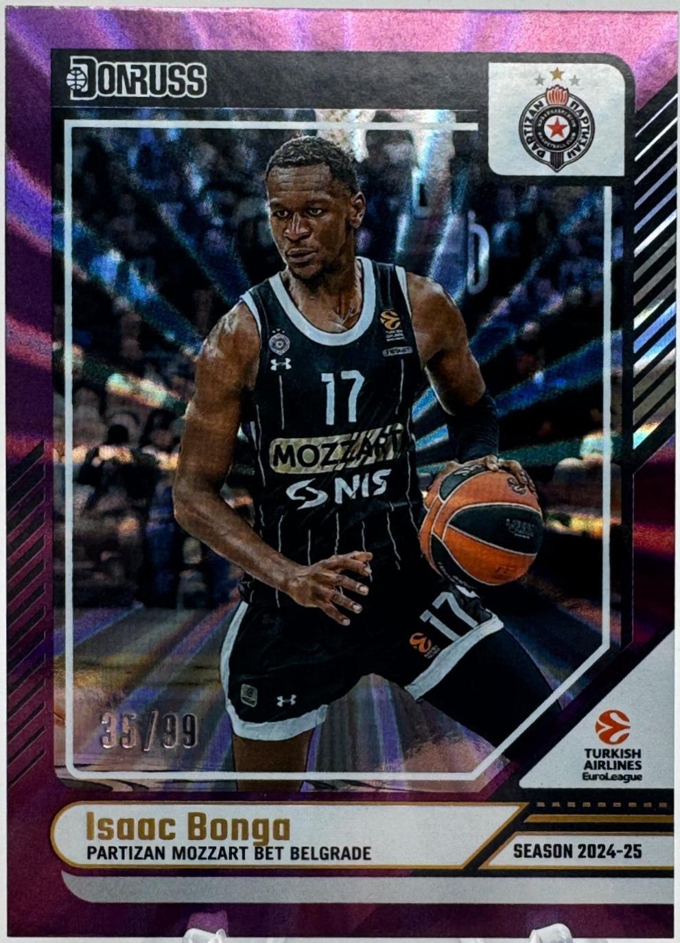 Isaac Bonga [Purple Laser] #138