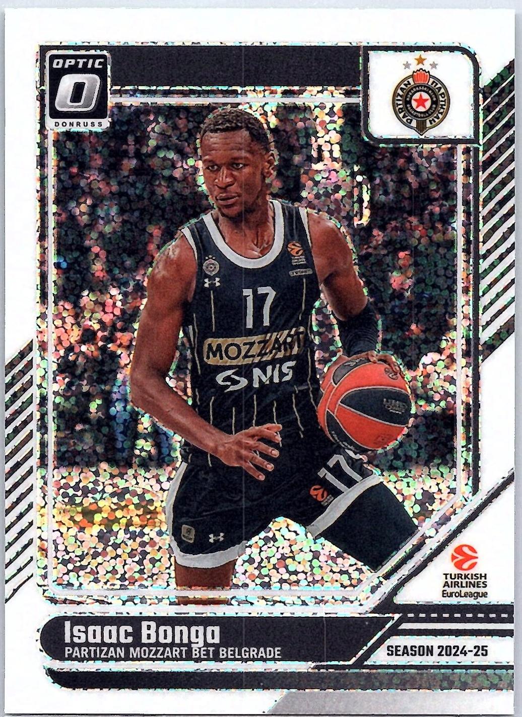 Isaac Bonga [White Sparkle Optic] #138