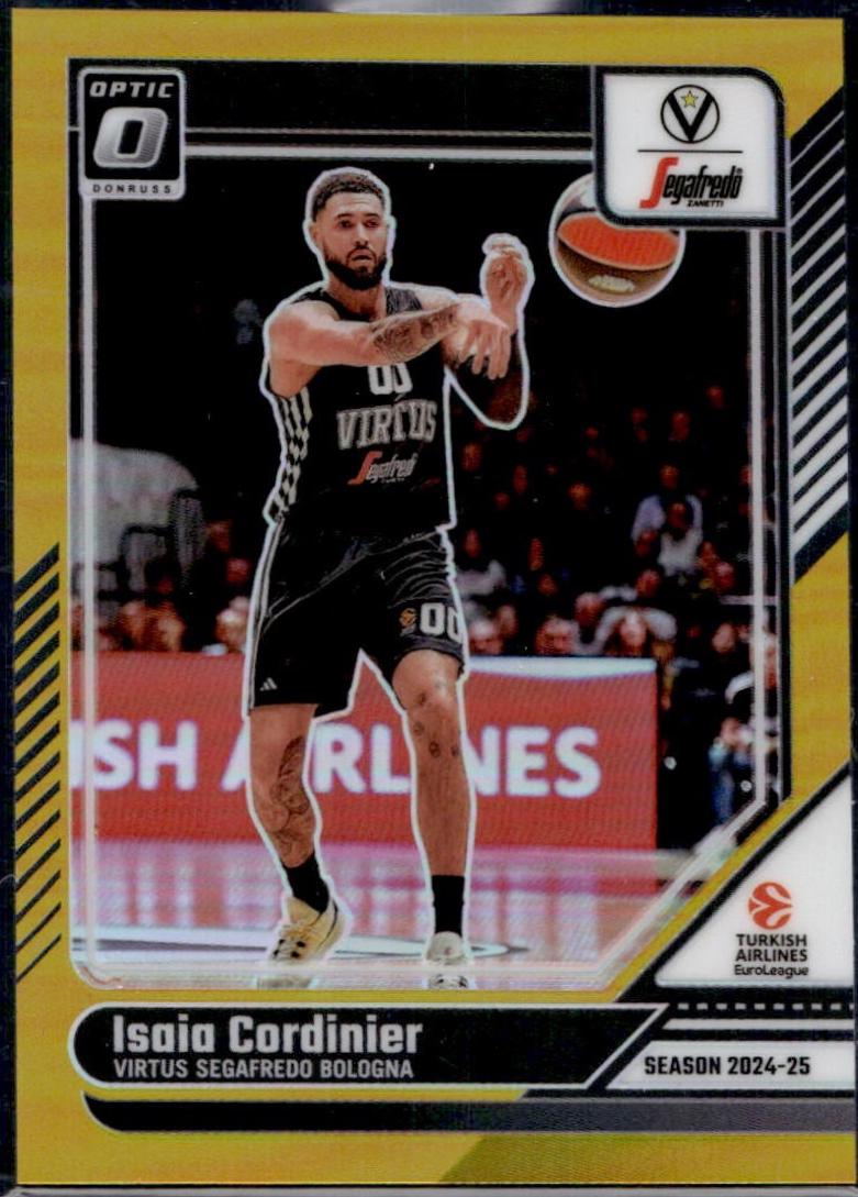 Isaia Cordinier [Gold Optic] #92
