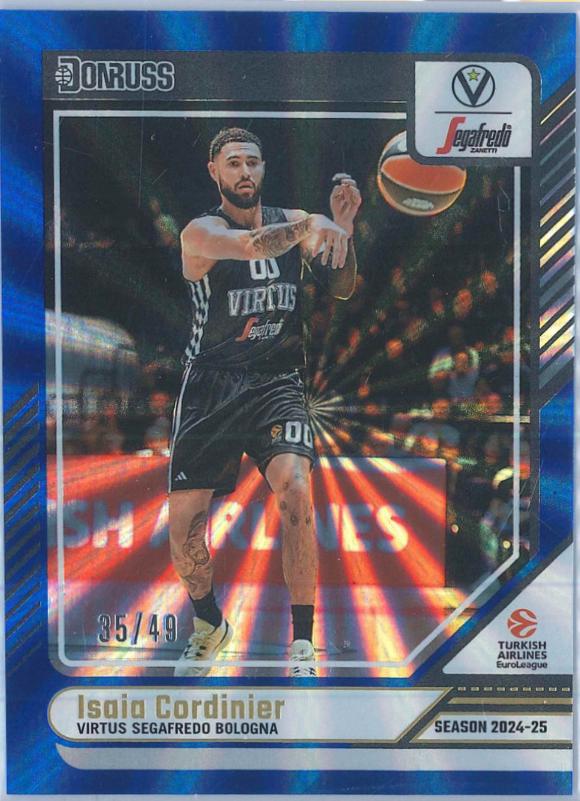 Isaia Cordinier [Holo Blue Laser] #92