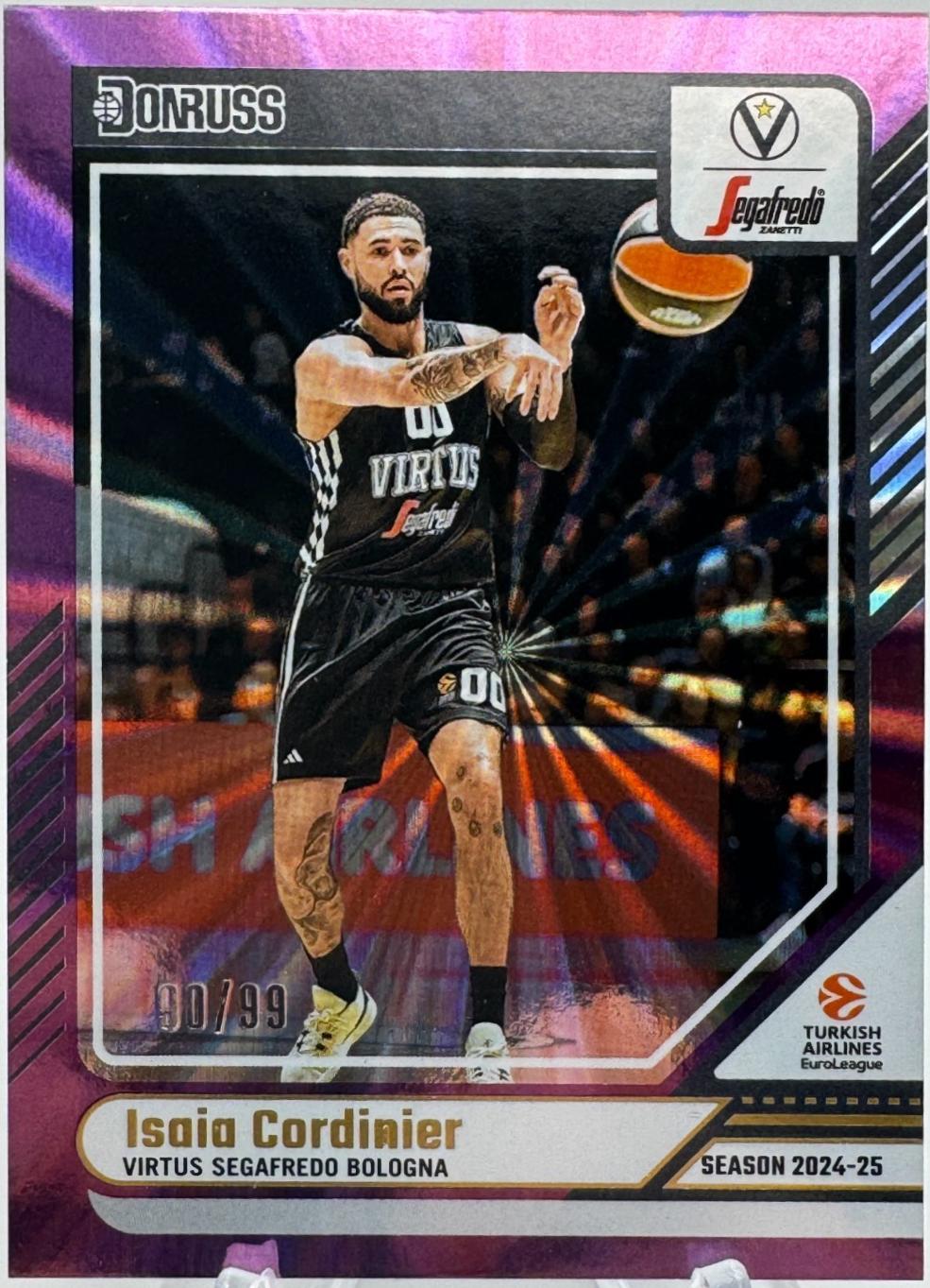 Isaia Cordinier [Purple Laser] #92