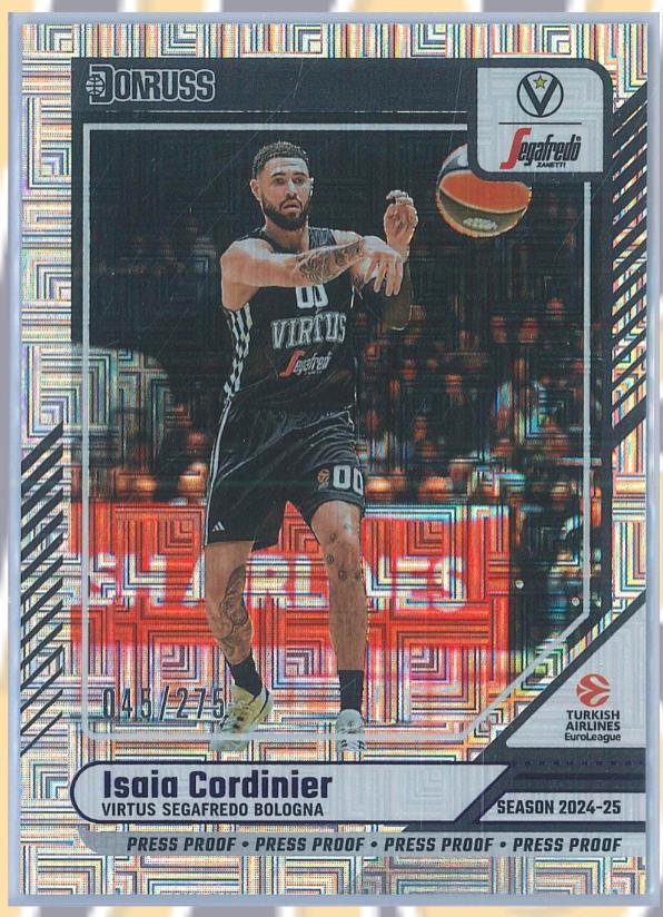 Isaia Cordinier [Purple Press Proof] #92