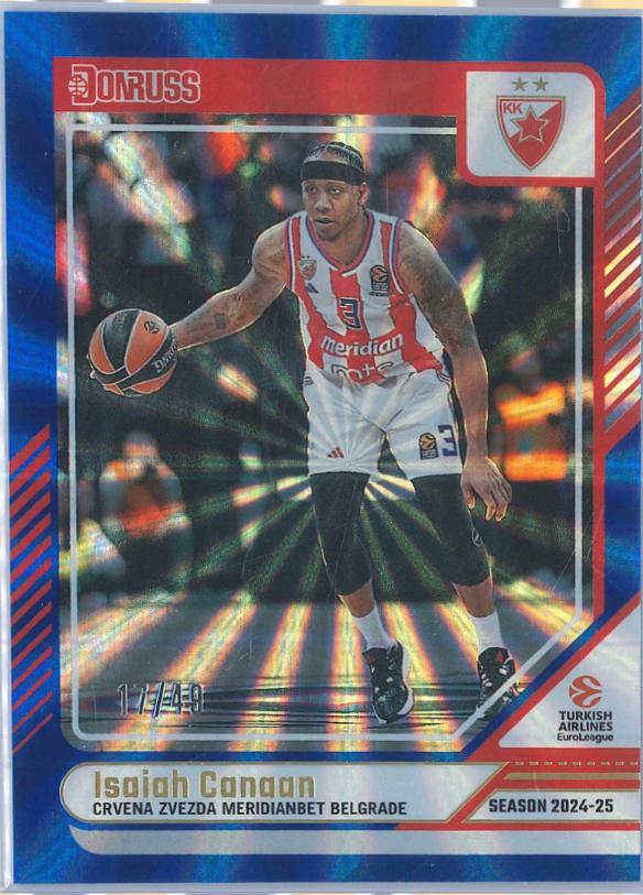 Isaiah Canaan [Holo Blue Laser] #10