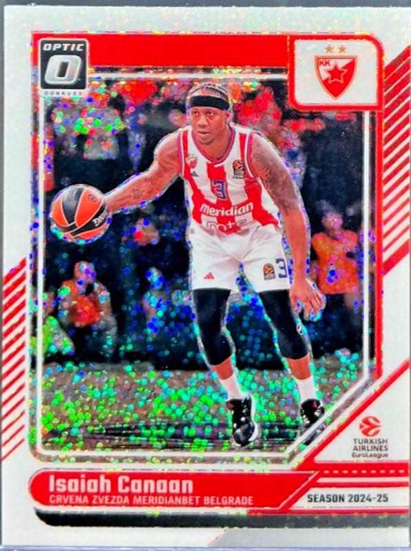 Isaiah Canaan [White Sparkle Optic] #10