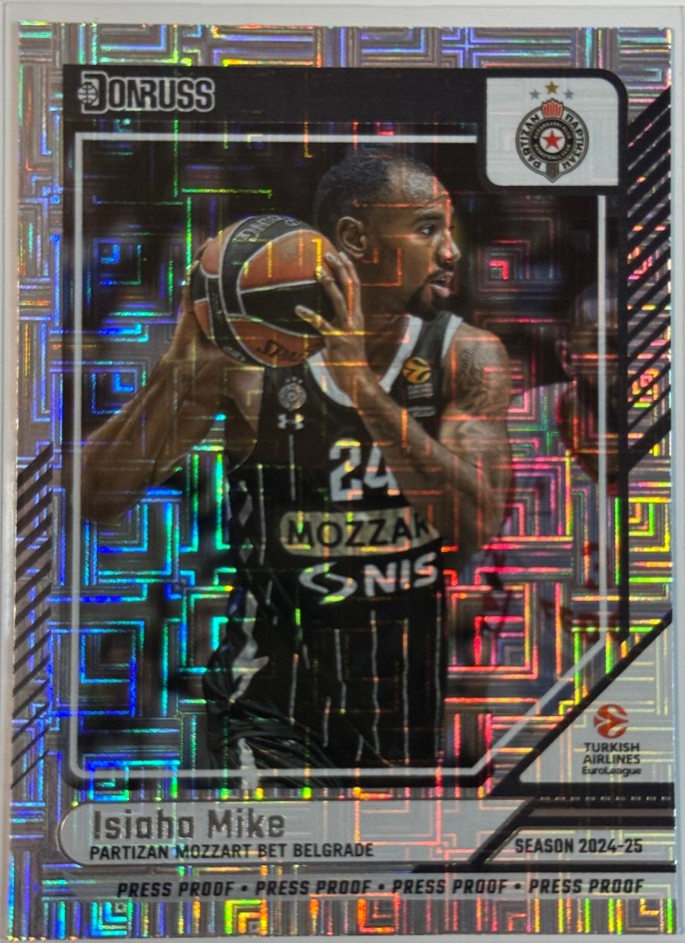 Isiaha Mike [Silver Press Proof] #152