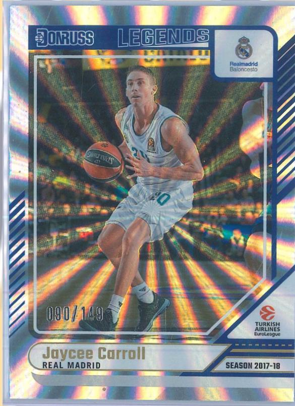 Jaycee Carroll [Holo Blue Laser] #191