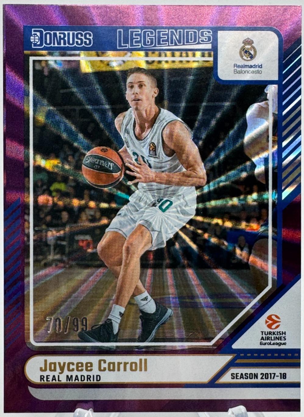Jaycee Carroll [Purple Laser] #191