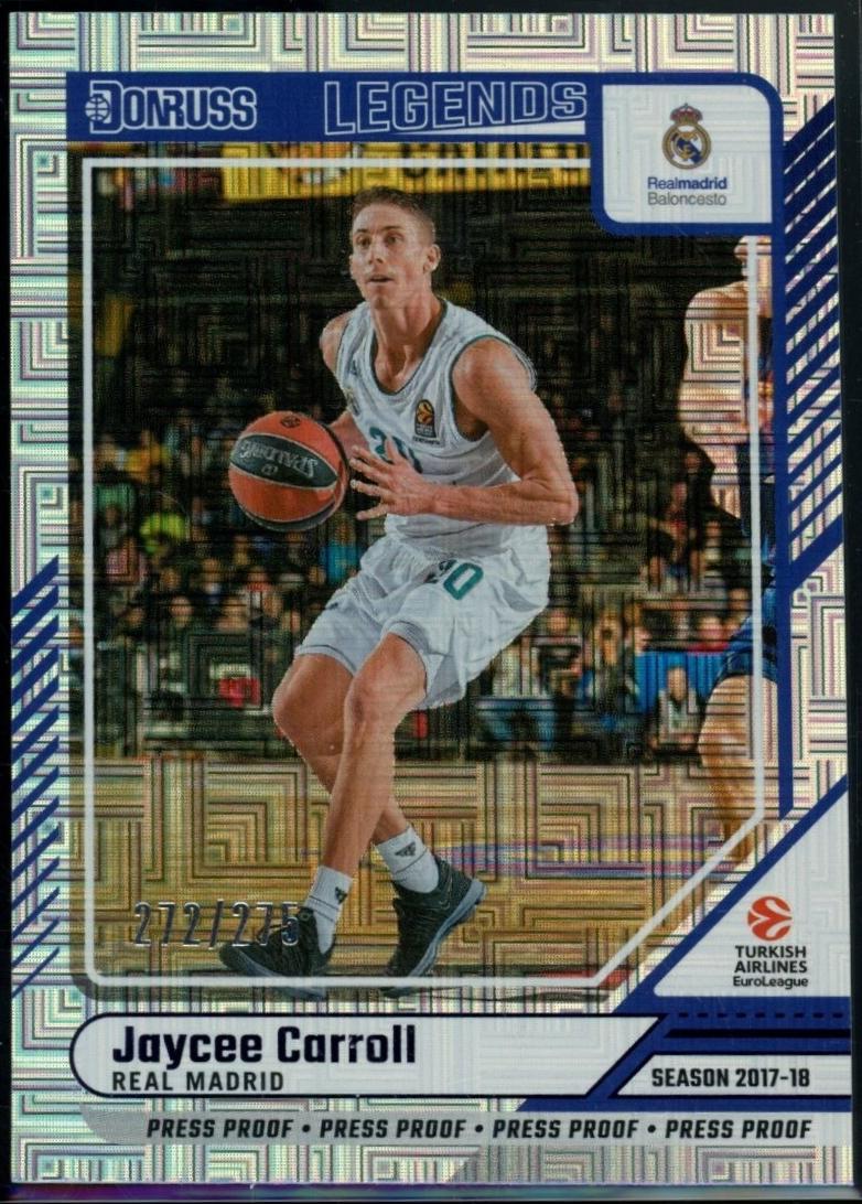 Jaycee Carroll [Purple Press Proof] #191