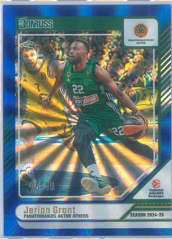 Jerian Grant [Holo Blue Laser] #53