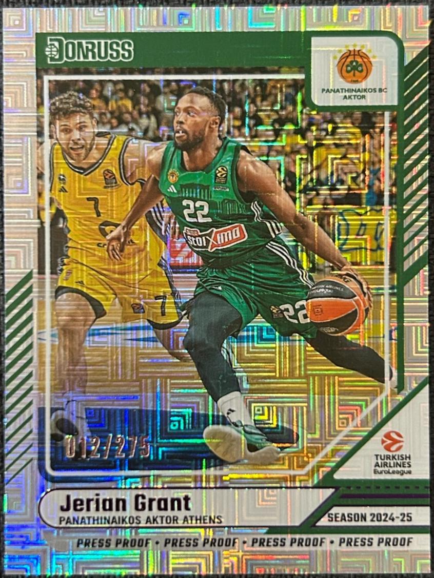 Jerian Grant [Purple Press Proof] #53