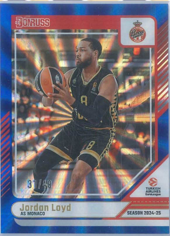 Jordan Loyd [Holo Blue Laser] #11
