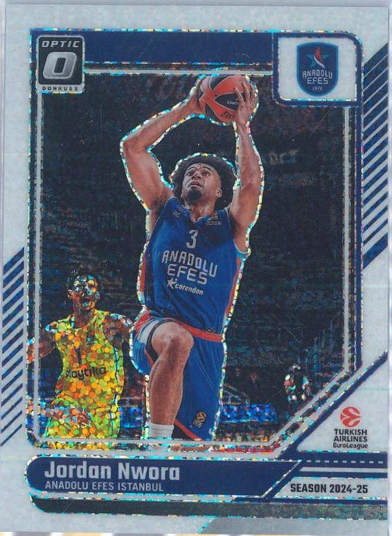Jordan Nwora [White Sparkle Optic] #50