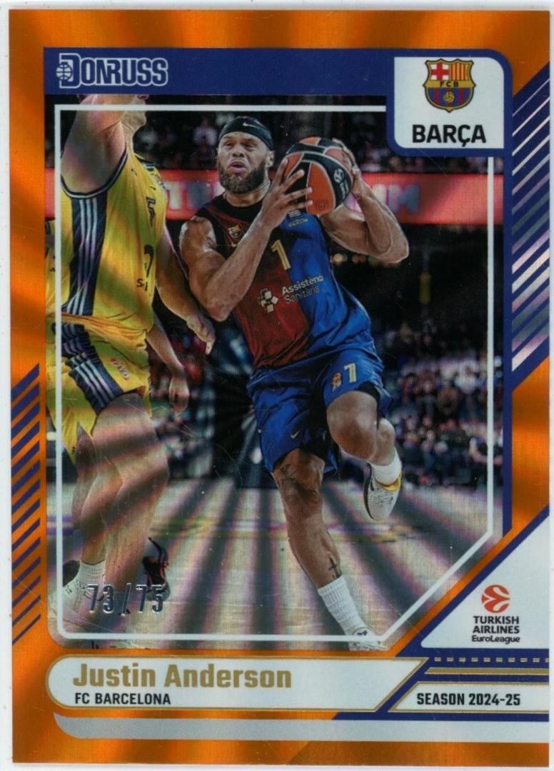 Justin Anderson [Orange Laser] #119