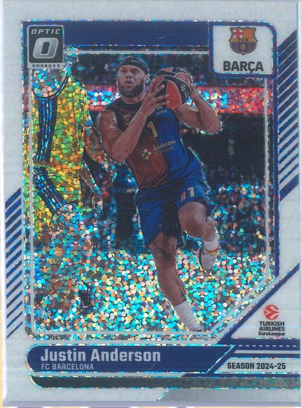 Justin Anderson [White Sparkle Optic] #119
