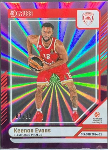 Keenan Evans [Purple Laser] #43