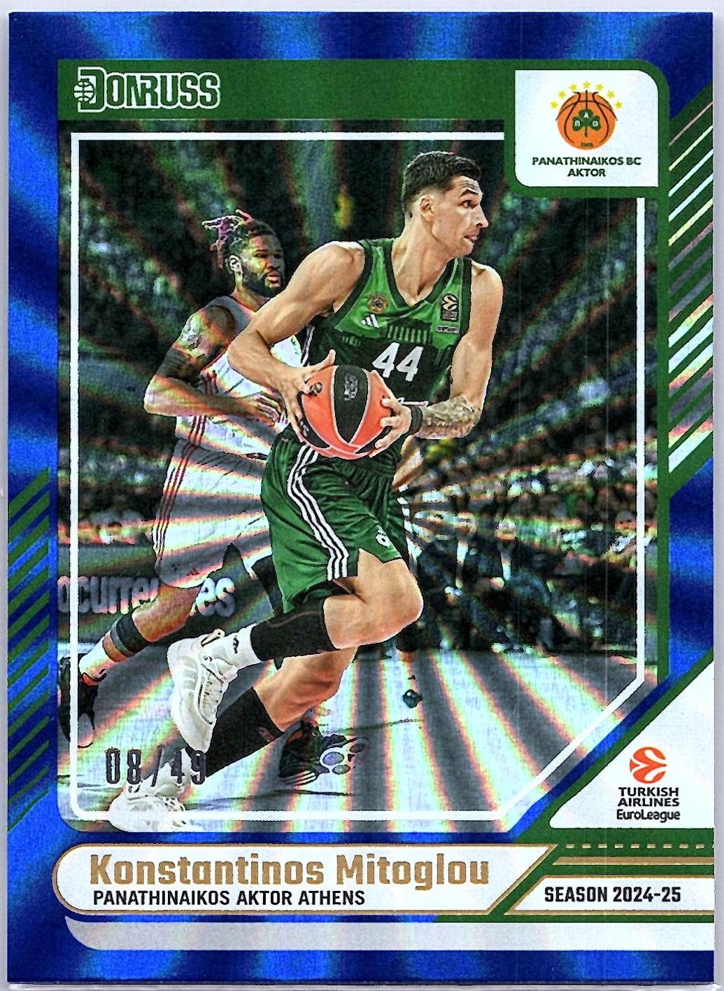 Konstantinos Mitoglou [Holo Blue Laser] #108