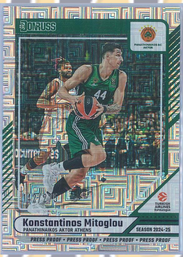 Konstantinos Mitoglou [Purple Press Proof] #108
