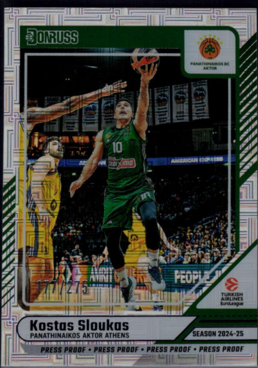 Kostas Sloukas [Purple Press Proof] #54