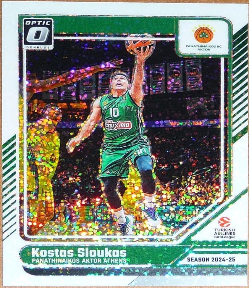 Kostas Sloukas [White Sparkle Optic] #54