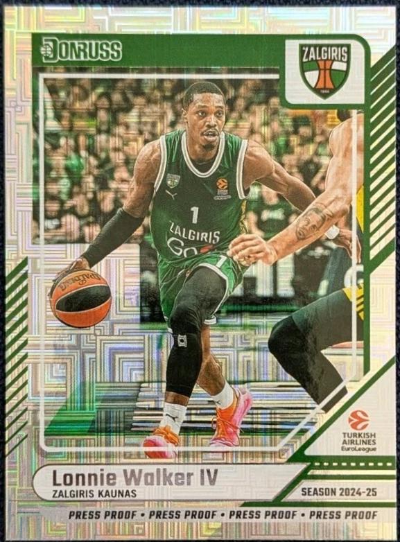 Lonnie Walker IV [Silver Press Proof] #122