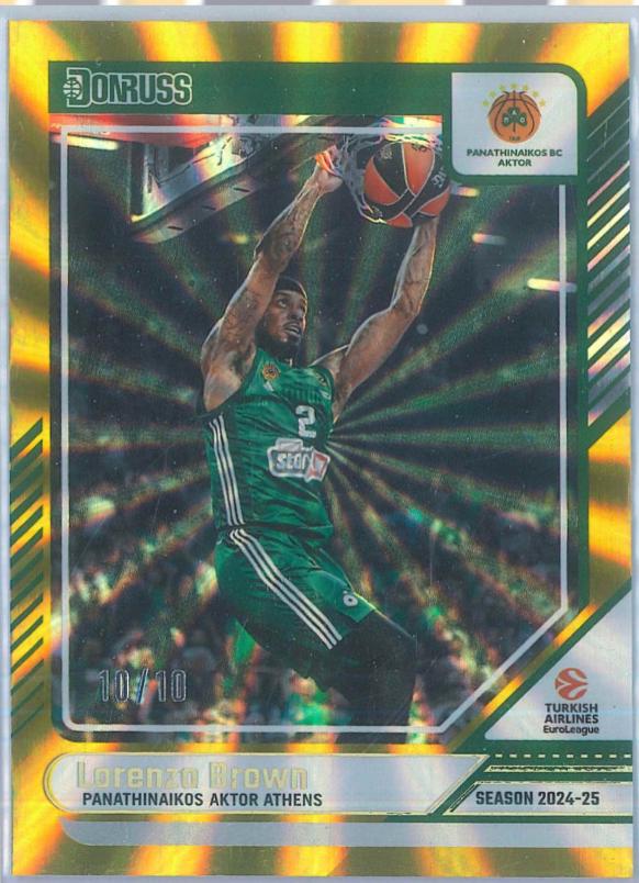 Lorenzo Brown [Gold Laser] #60