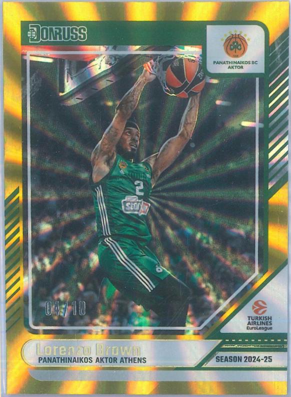 Lorenzo Brown [Gold Optic] #60
