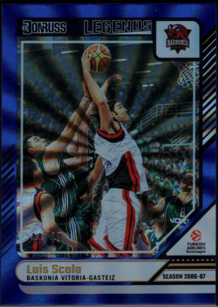 Luis Scola [Holo Blue Laser] #176
