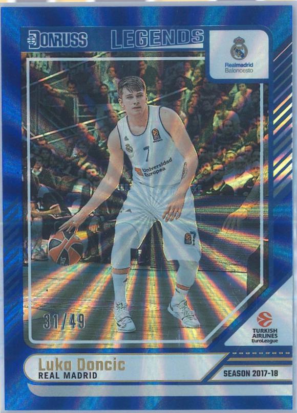 Luka Doncic [Holo Blue Laser] #162