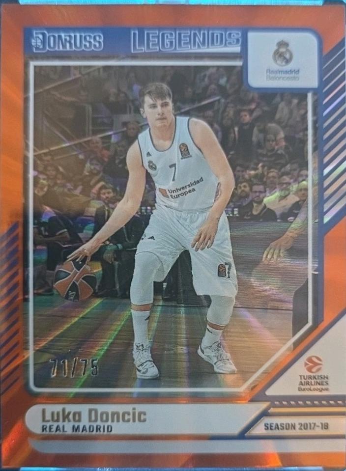 Luka Doncic [Orange Laser] #162