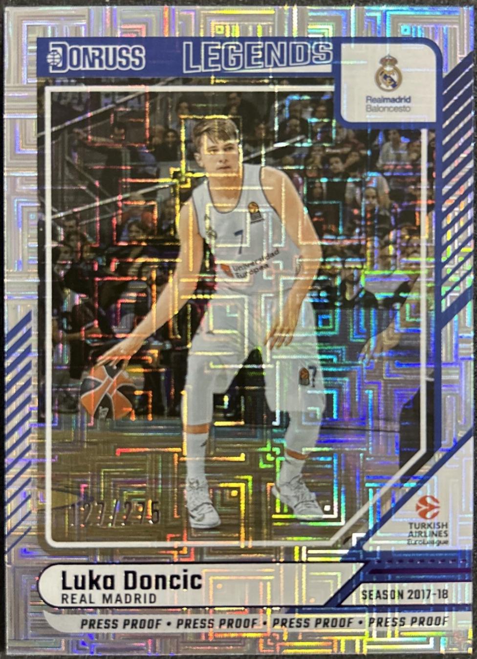 Luka Doncic [Purple Press Proof] #162