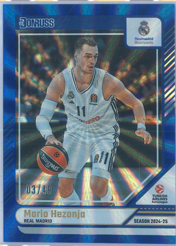 Mario Hezonja [Holo Blue Laser] #139