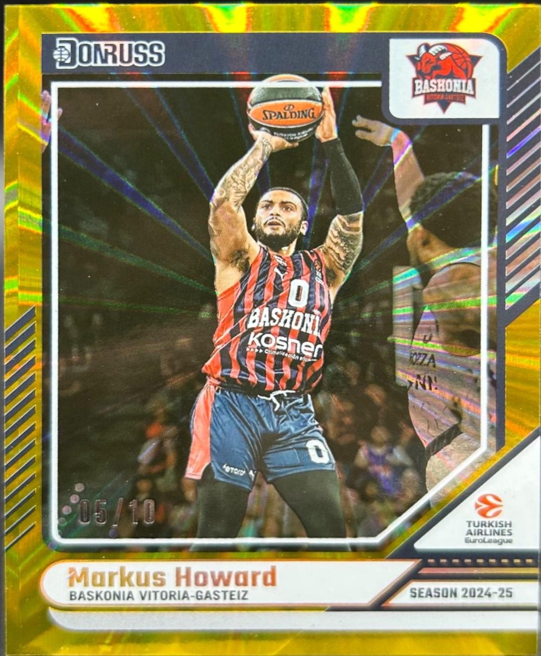 Markus Howard [Gold Laser] #135