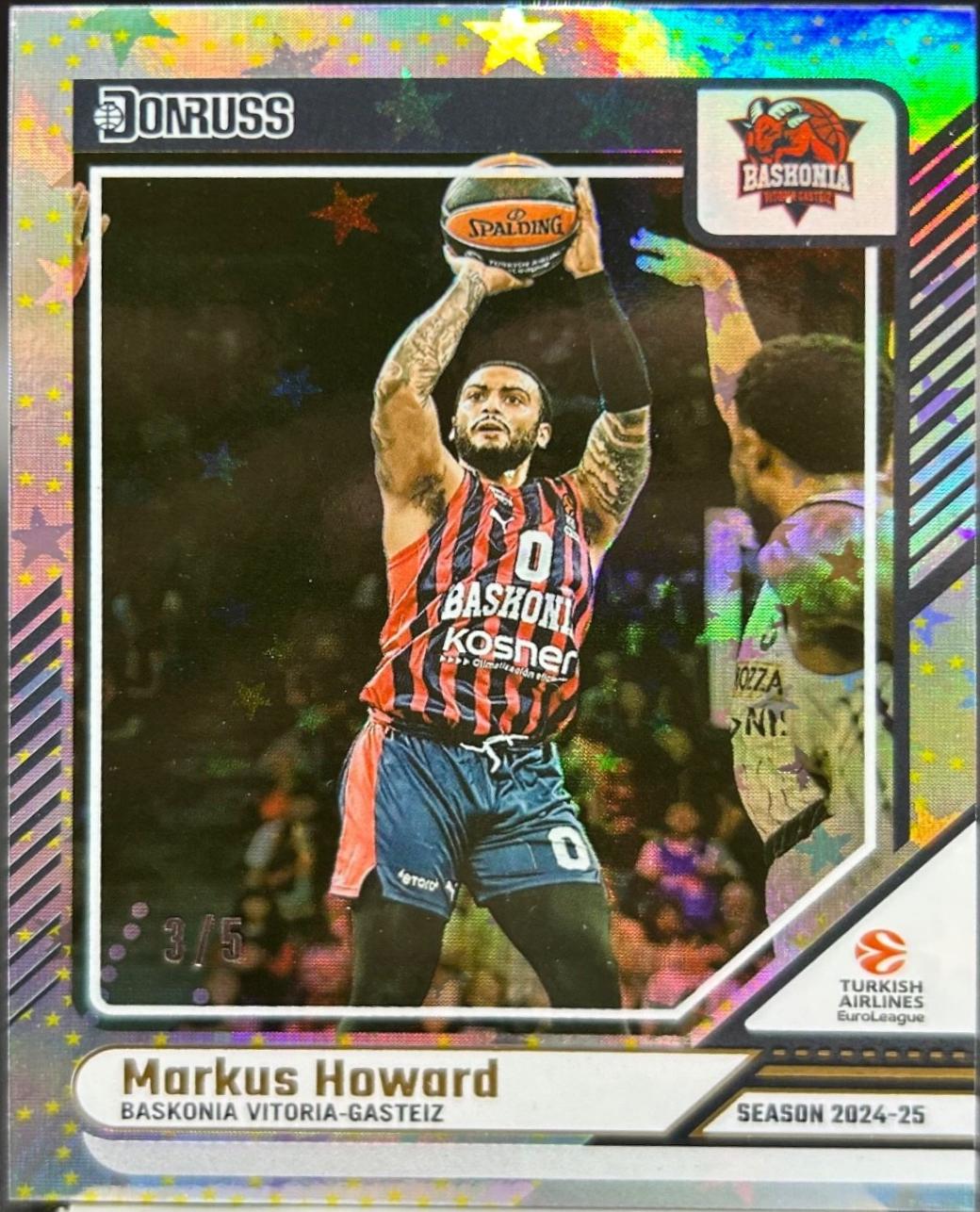 Markus Howard [Yellow Stars] #135