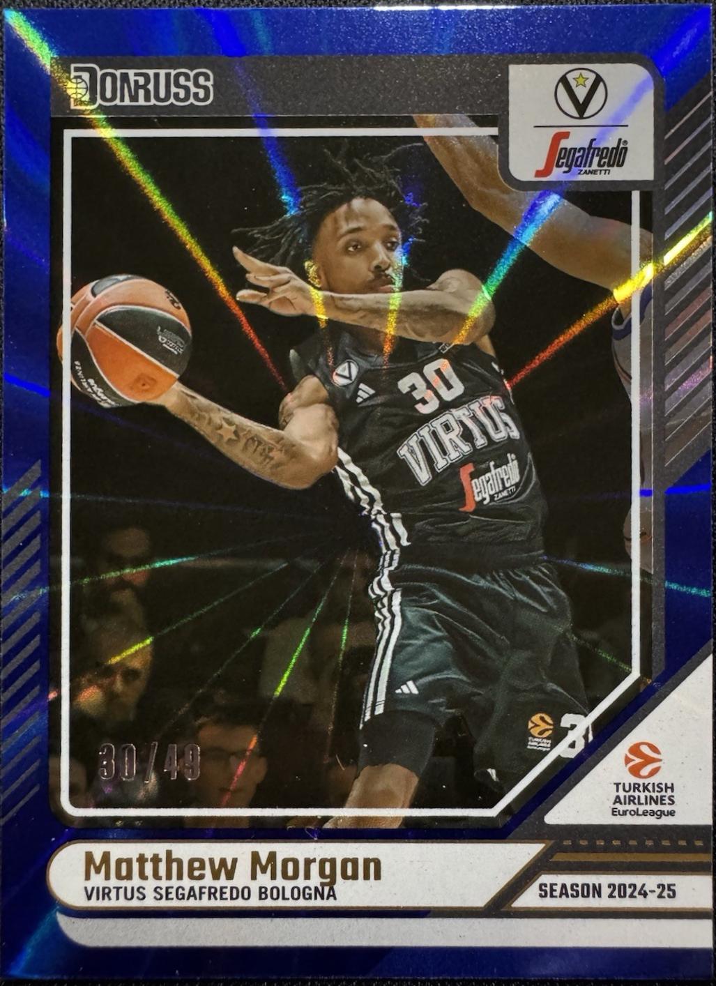 Matt Morgan [Holo Blue Laser] #137
