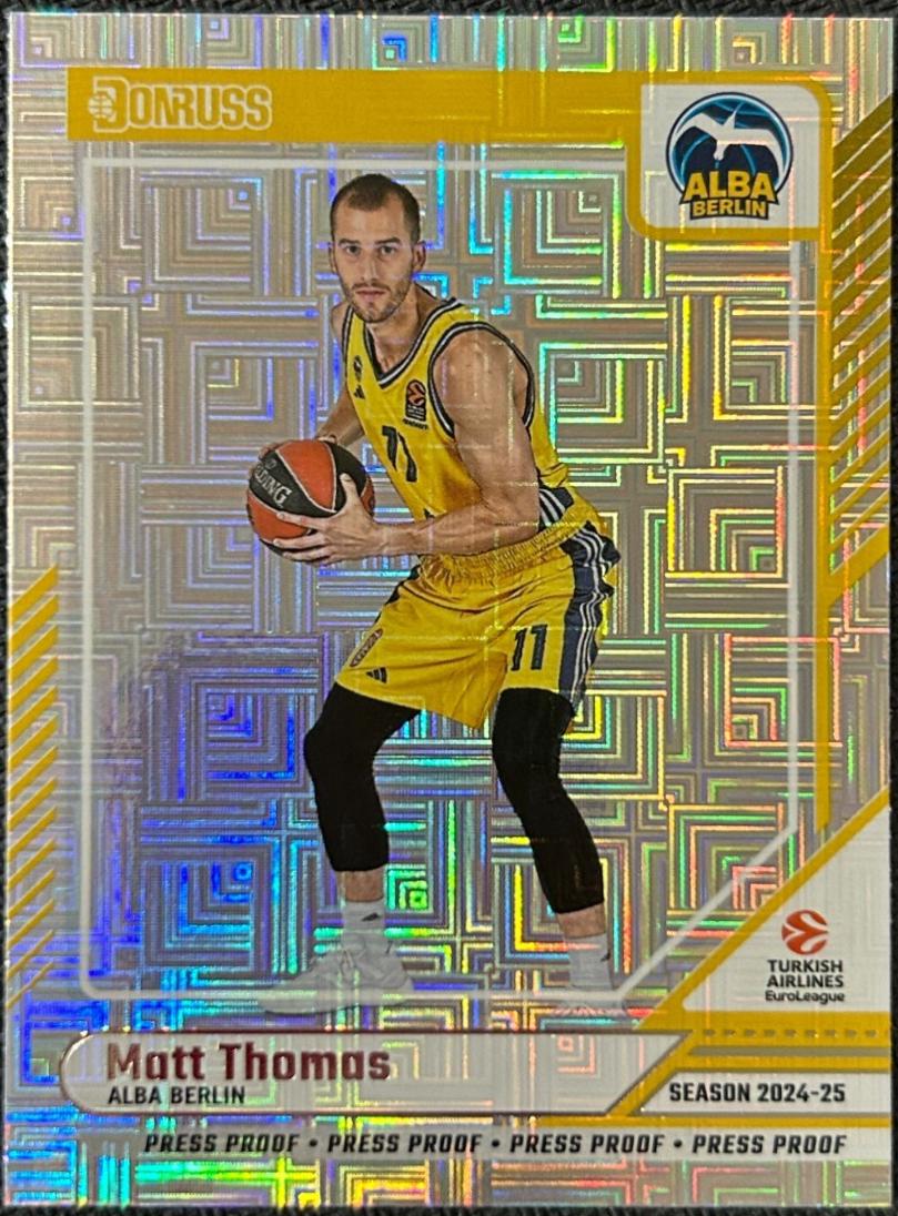 Matt Thomas [Silver Press Proof] #59