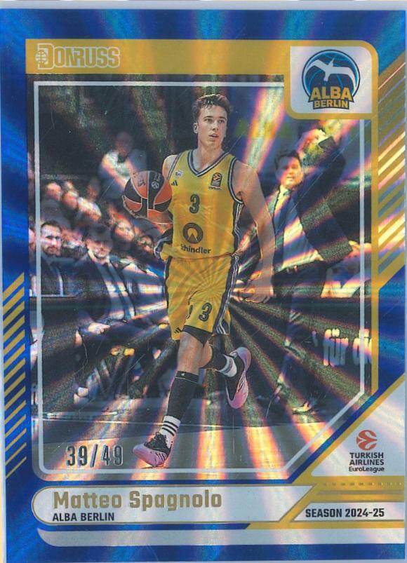 Matteo Spagnolo [Holo Blue Laser] #26