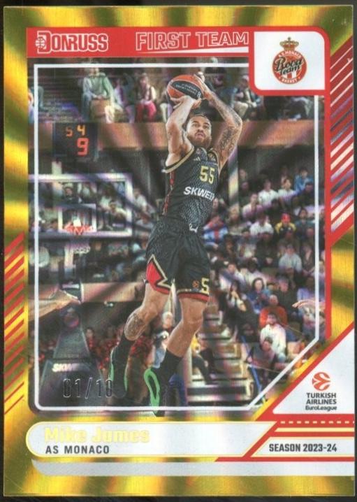Mike James [Gold Laser] #196