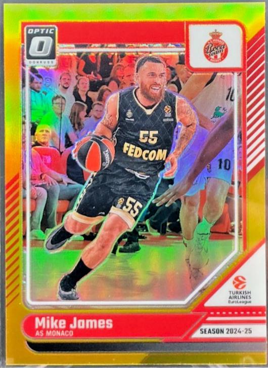 Mike James [Gold Optic] #98