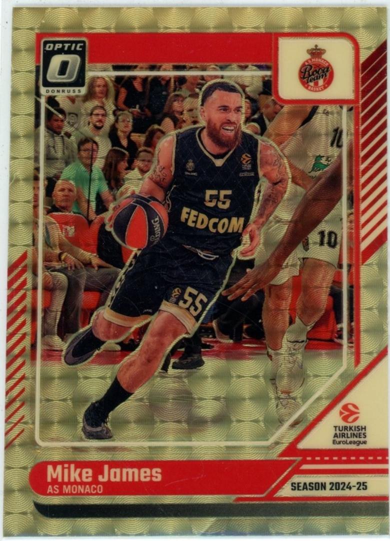 Mike James [Gold Vinyl Optic] #98