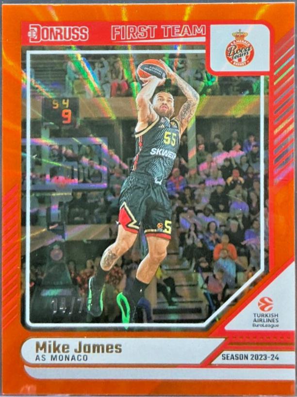 Mike James [Orange Laser] #196