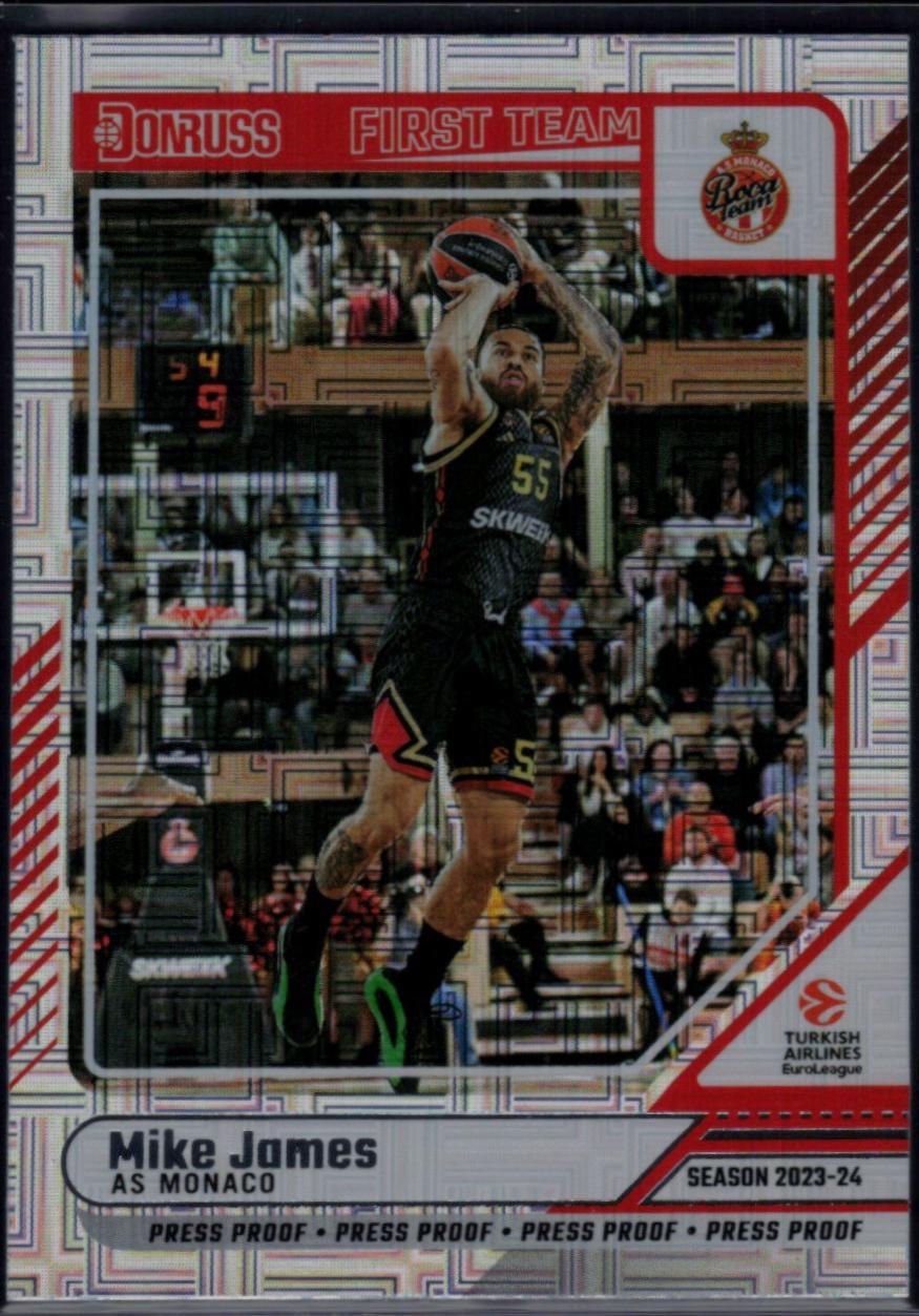 Mike James [Silver Press Proof] #196