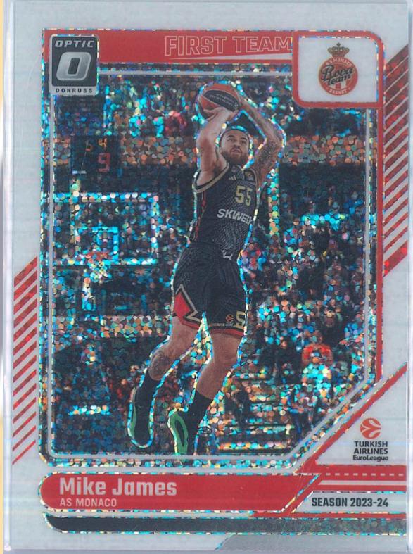 Mike James [White Sparkle Optic] #196