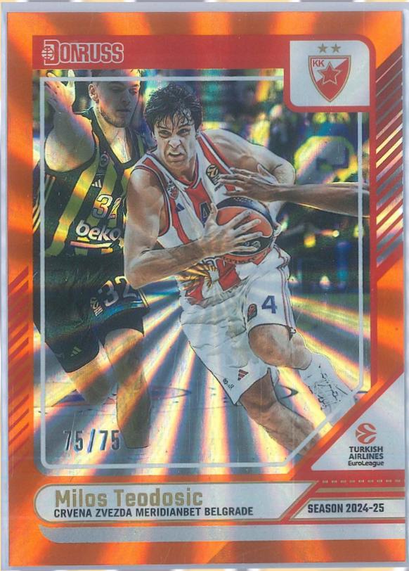 Milos Teodosic [Orange Laser] #111