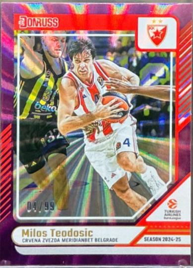 Milos Teodosic [Purple Laser] #111