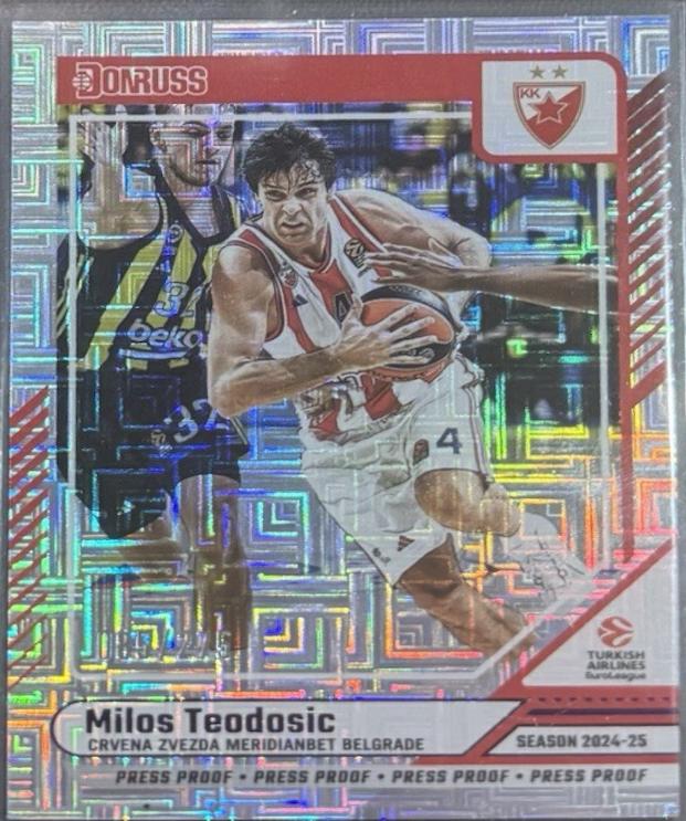 Milos Teodosic [Purple Press Proof] #111