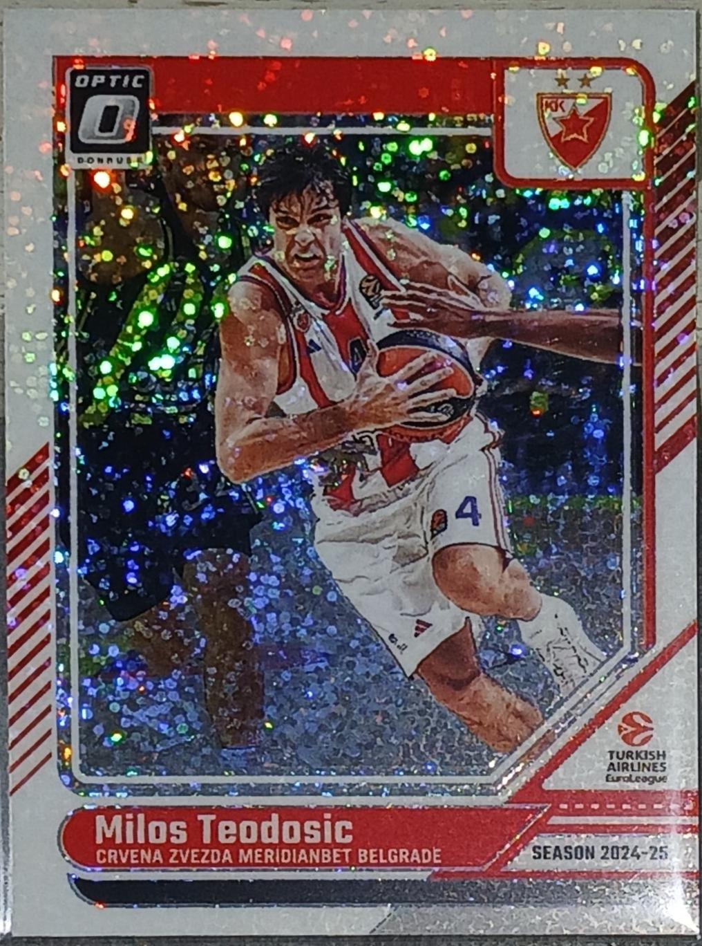 Milos Teodosic [White Sparkle Optic] #111